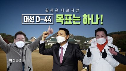 [영상] 빅3 대선 후보, 주말에 뭐 하셨어요? / YTN