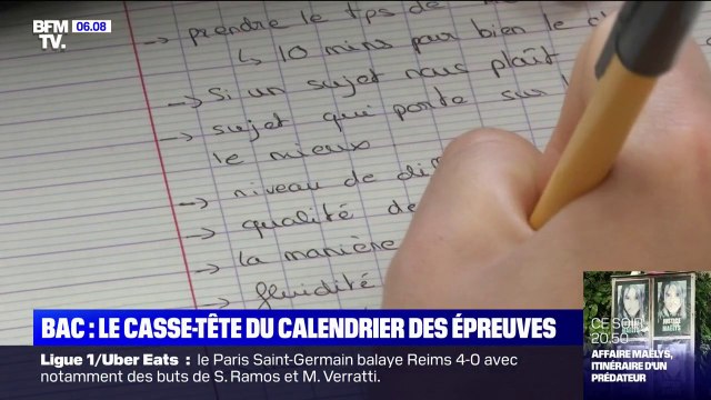 Baccalauréat: le casse-tête du calendrier des épreuves