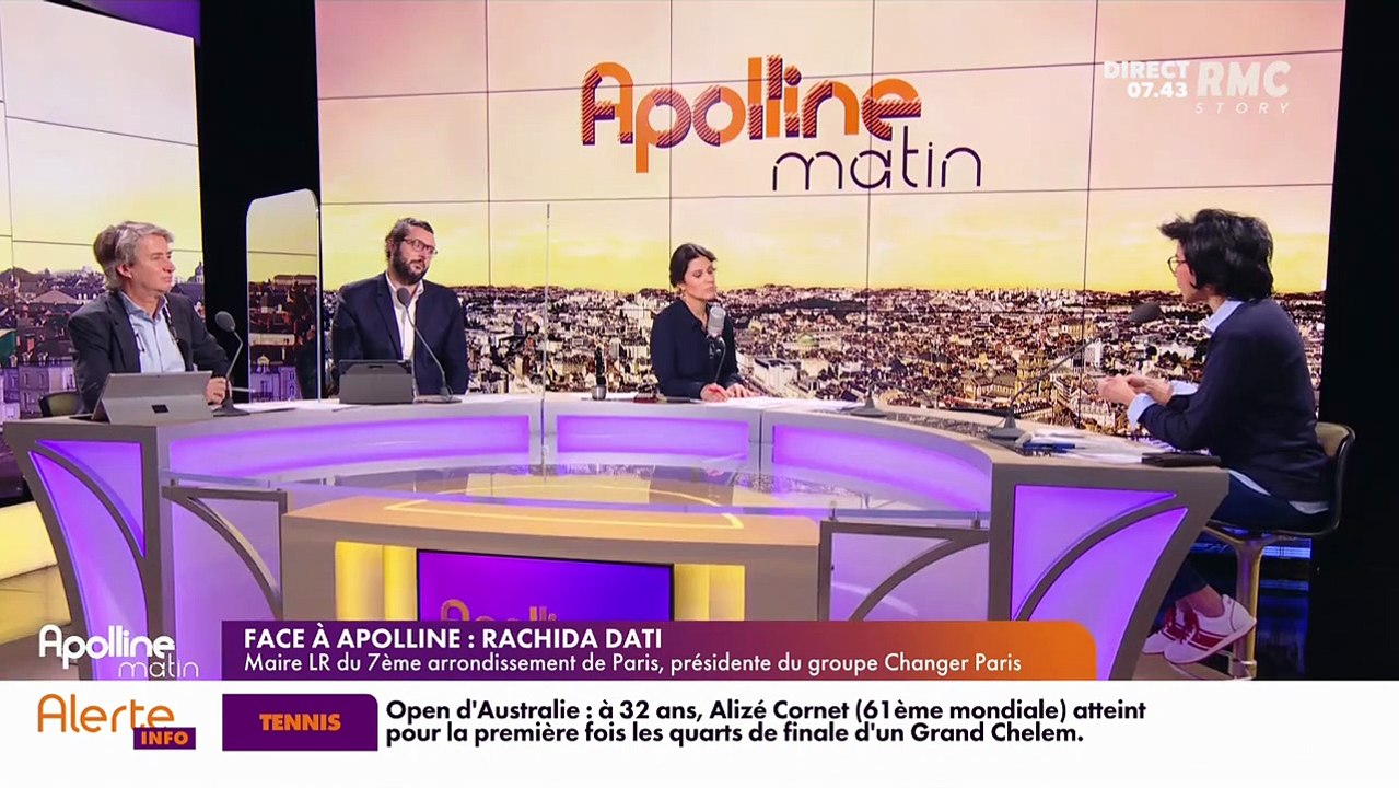 Face à Apolline Rachida Dati 24/01 Vidéo Dailymotion