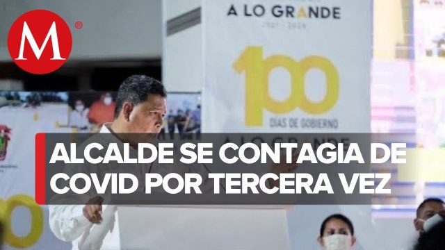 Alcalde de San Marcos, en Guerrero, da positivo a covid-19 por tercera vez