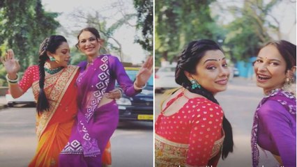 Anupamaa ने ननंद Malvika के साथ लगाए RRR के गाने पर जमकर ठुमके; Video | FilmiBeat