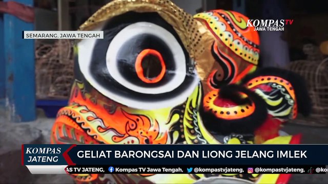 Geliat Barongsai dan Liong Jelang Imlek