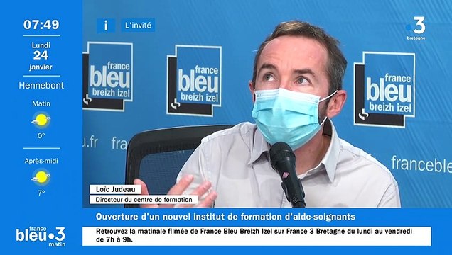 Une nouvelle formation d'aide-soignants en Bretagne