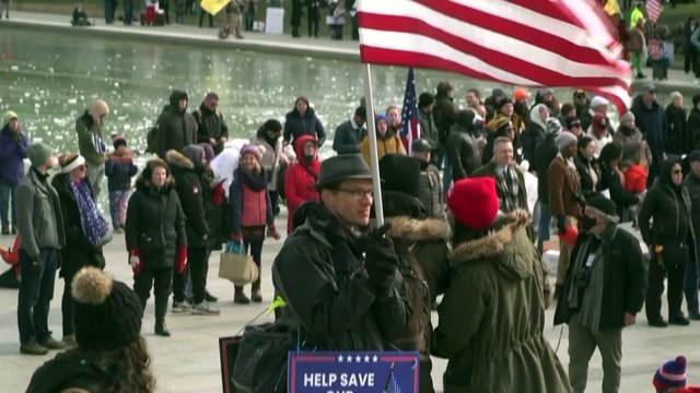 Protestos contra restrições de combate à Covid-19