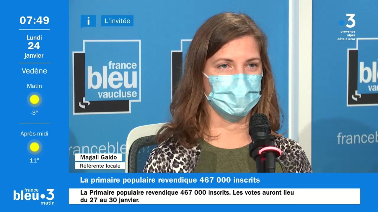 Magali Galdo, invitée de France Bleu Vaucluse