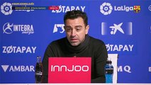 Elogios de Xavi hacia Pedri en rueda de prensa / FCB