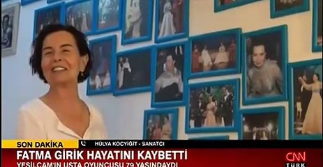 Hülya Koçyiğit, Fatma Girik'in ardından gözyaşlarına boğuldu