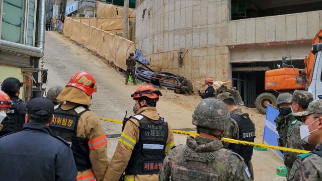 서울 마포구 호텔 건설현장에서 군용 포탄 발견...폭발물 처리반 투입 / YTN