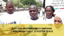 Election preparedness campaign launched in Coast to foster peace