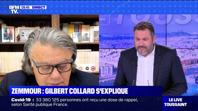 Gilbert Collard: Je n'ai pas l'impression qu'en rejoignant les idées d'Eric Zemmour, je trahis les idées du Rassemblement National