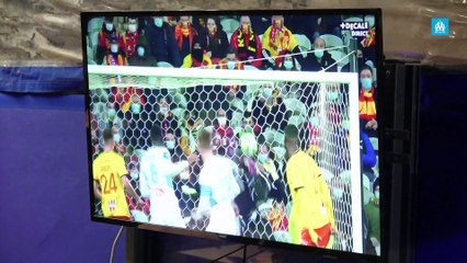 Lens - OM (0-2) avec les supporters