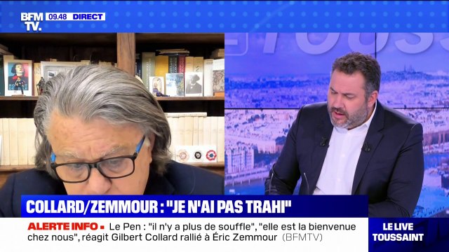 Gilbert Collard, rallié à Eric Zemmour: Marine Le Pen est la bienvenue chez nous