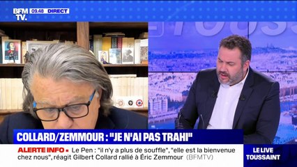 Gilbert Collard, rallié à Eric Zemmour: "Marine Le Pen est la bienvenue chez nous"
