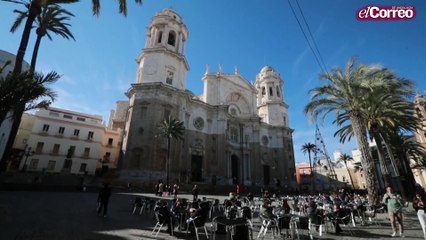La catedral de Cádiz sigue su lucha contra la sal