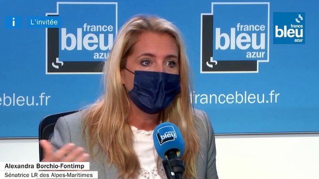 Invitée 7h50: Alexandra Borchio-Fontimp, Sénatrice Les Républicains des Alpes Maritimes - France Bleu Azur (Lundi 22 Janvier 2022)