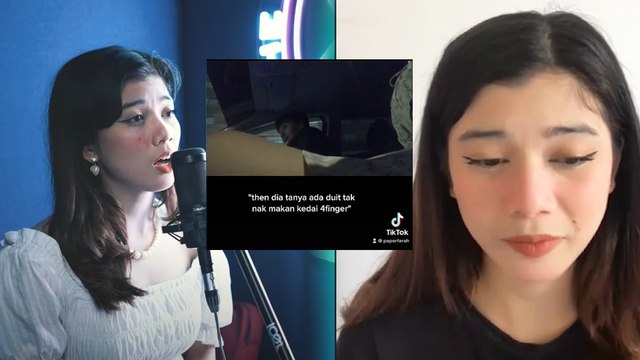 Gadis tak dapat makan 4Fingers takut keluar rumah, nafi sengaja cari viral nak promo lagu baru