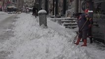 Bingöl'de kar yağışı etkisini sürdürüyor