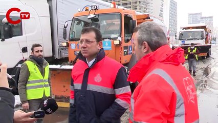 İmamoğlu'ndan kritik uyarı: Her an baskın yağışlar bizimle olacak