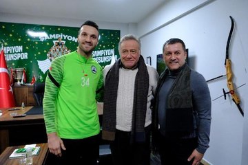 BAU Mütevelli Heyeti Başkanı Yücel'den GZT Giresunspor'a ziyaret