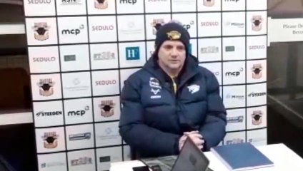 Richard Agar Press Conference 23rd January