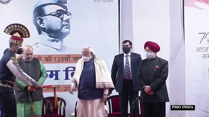 الهند تكشف نصبا ثلاثي الأبعاد تكريما لأحد رموز حركة الاستقلال