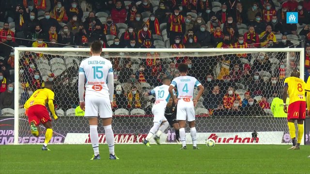 Lens - OM (0-2) : Les buts olympiens