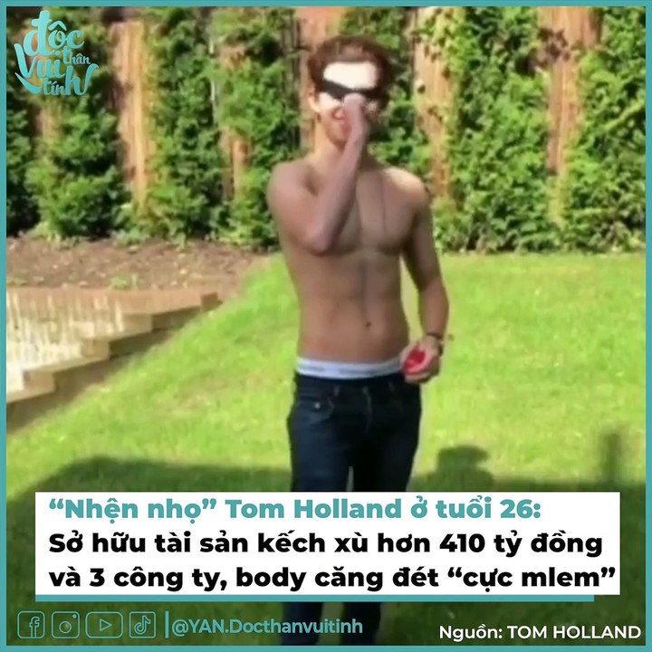 Gia tài khủng của "Người Nhện" Tom Holland ở tuổi 26 | Điện Ảnh Net