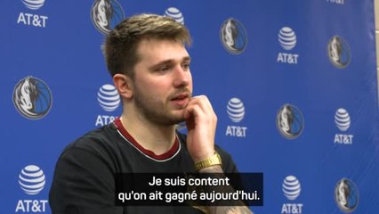 Mavericks - Doncic : "Je joue chaque match pour gagner"