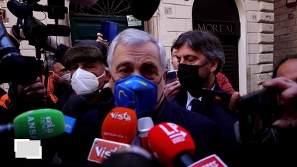 Tải video: Quirinale, Tajani (Forza Italia): 