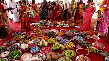 4 லட்சம் செலவில் விருந்து, சீர்வரிசையுடன் நடக்கும் மாடு அவிழ்க்கும் விழா! _ Ananda Vikatan