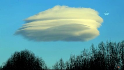 Van'da mercek bulutu: Saatlerce aynı noktada kaldı