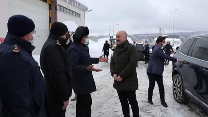 Karaismailoğlu, Bolu Dağı Tüneli'nde incelemelerde bulundu