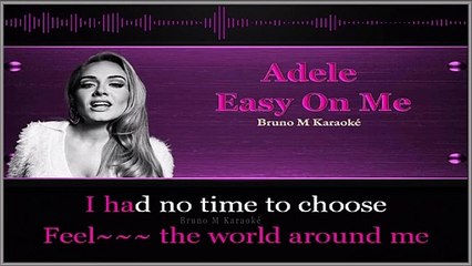 KARAOKE Adele - Easy on me