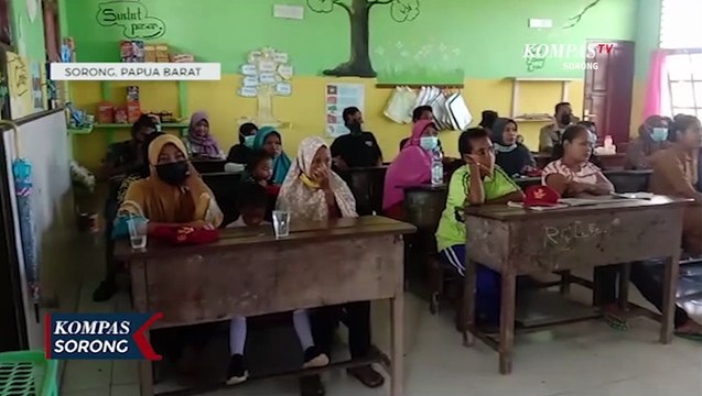Polres Sorong Sosialisasi Vaksinasi Covid-19 Bagi Anak Di Sekolah