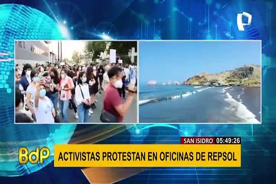 Derrame de petróleo: cientos de personas marcharon contra Repsol en tres distritos de Lima