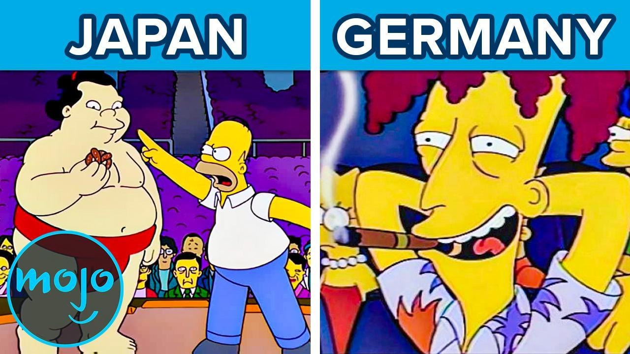 Top 10 Times The Simpsons Got Banned in Differe...