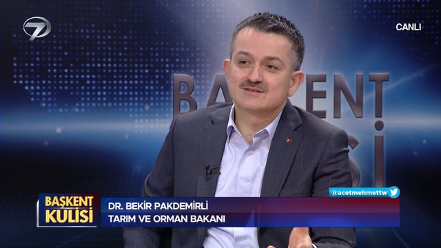 Başkent Kulisi - Bekir Pakdemirli - 23 Ocak 2022
