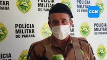 PM orienta não reagir em assalto, apesar de ladrão ser abordado por populares após roubo no Cascavel Velho