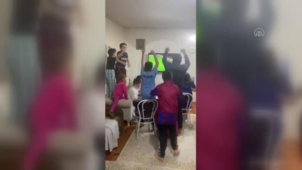 Trabzonspor'un son dakikada gelen galibiyeti, taraftarlarını sevince boğdu