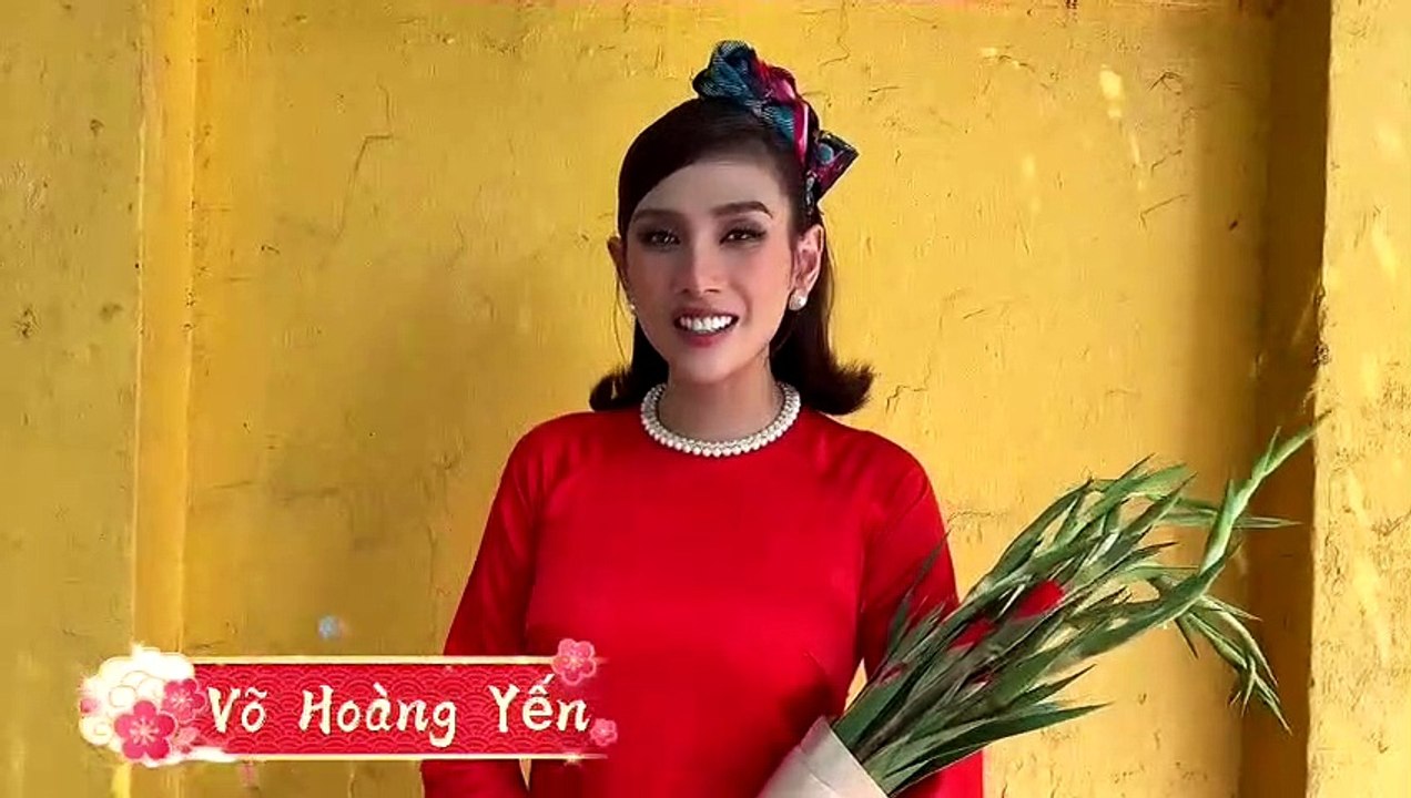 Siêu mẫu Võ Hoàng Yến chúc mừng năm mới Bestie