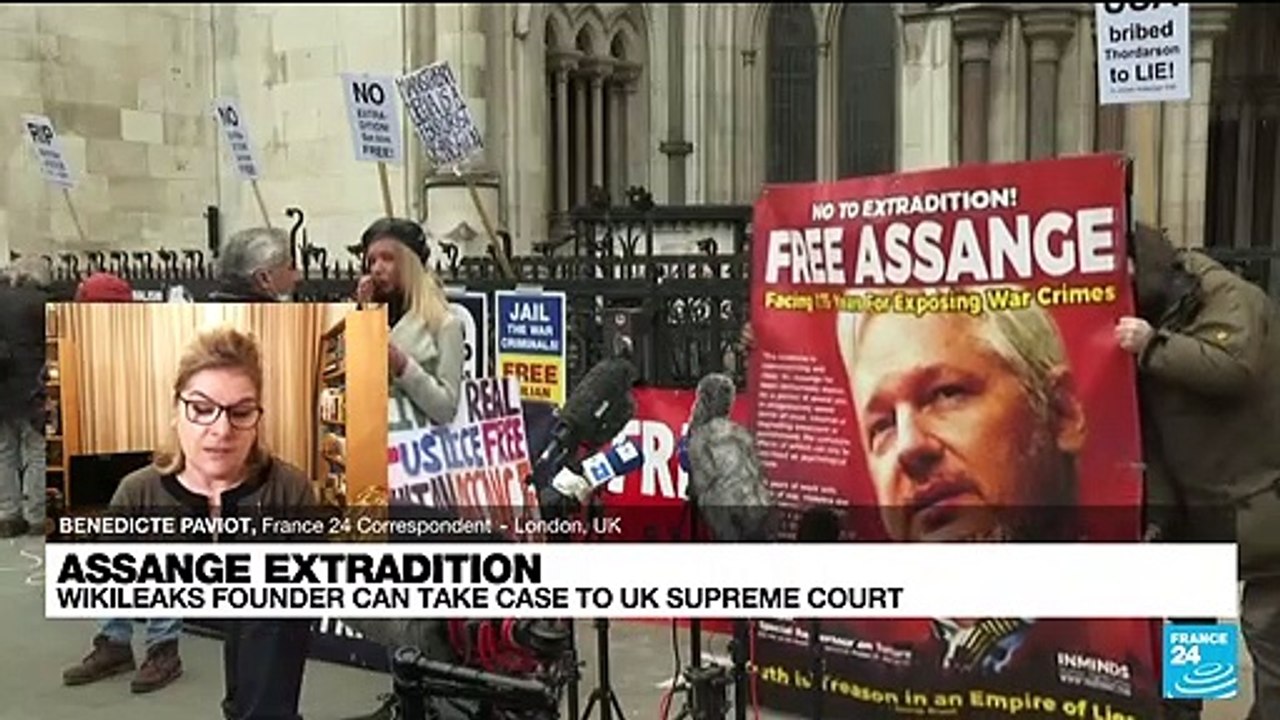 WikiLeaks' Assange wins permission to appeal US extradition decision