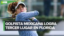 Gaby López termina en tercer lugar en el Torneo de Campeones de la LPGA