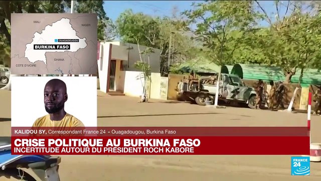 Burkina Faso : l'incertitude plane autour du sort du président Kaboré