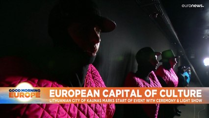 Kaunas marks the start of its programme as European Capital of Culture 2022