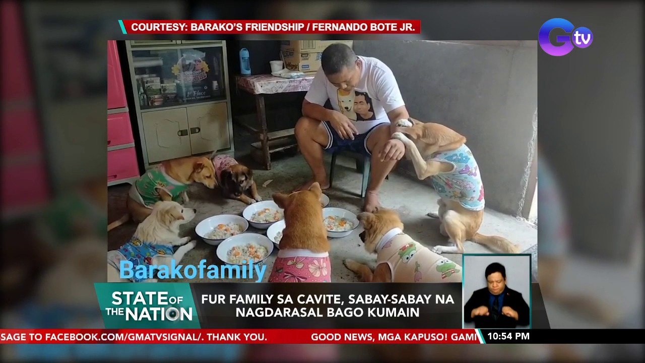 Fur family sa Cavite, sabay-sabay na nagdarasal bago kumain | SONA