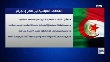 العلاقات السياسية بين مصر والجزائر