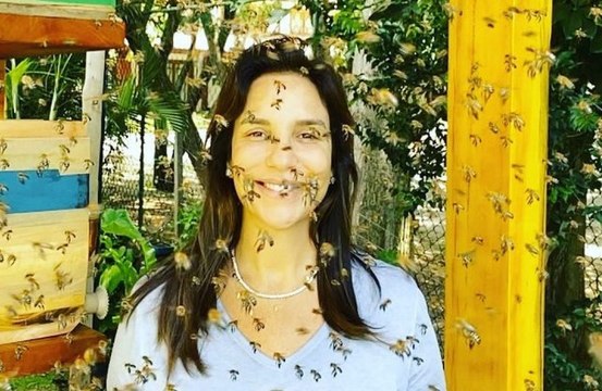 Ivete Sangalo fala sobre criação de abelhas em casa: 'Tem umas 8 mil'