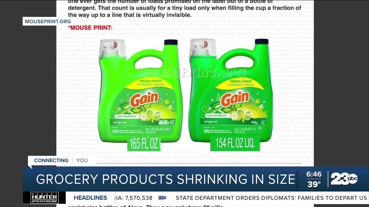 Don't Waste Your Money:  While prices continue to climb, companies are reducing package sizes