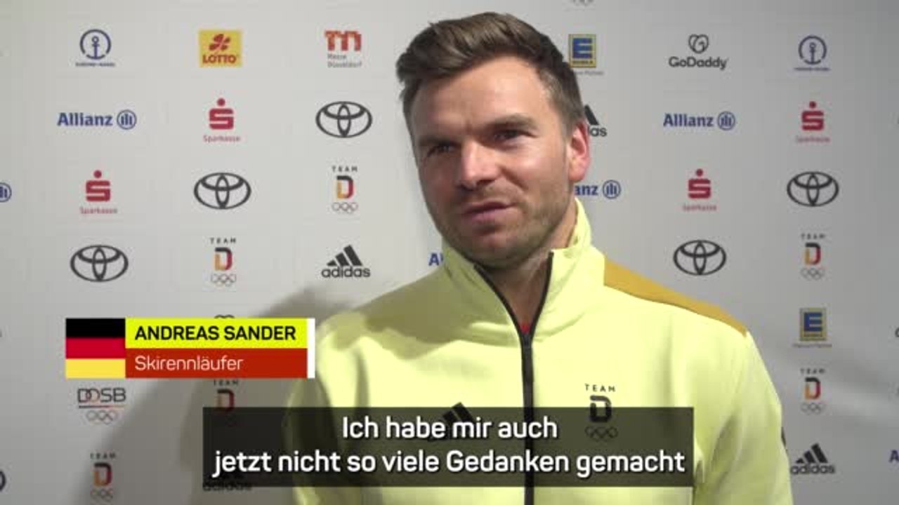 Sander: Olympia 'eine Reise ins Ungewisse'
