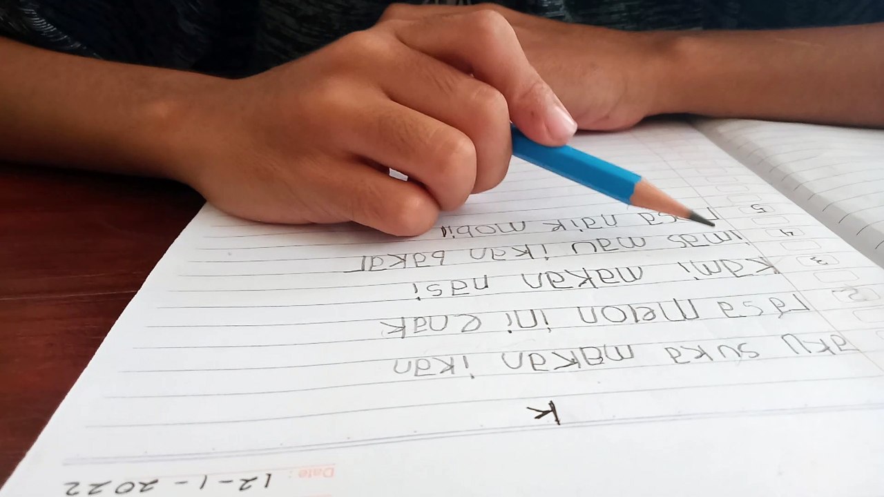 Cepatnya anak membaca